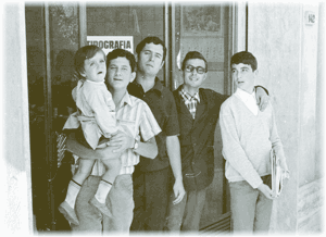 Fausto, Roberto, Enzo, Giancarlo, Massimo (1968)